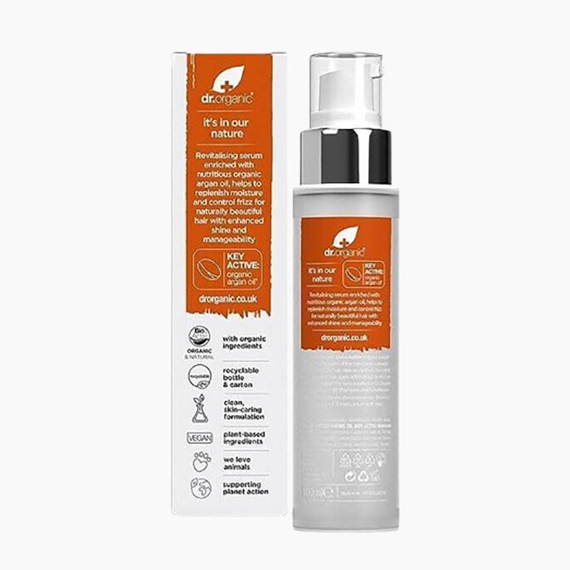 Bioactive Skincare Organic Moroccan Argan Oil Hair Treatment Serum