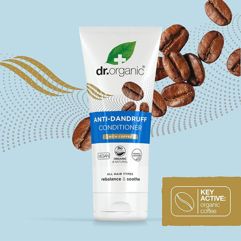 Après-shampoing antipelliculaire bio au café