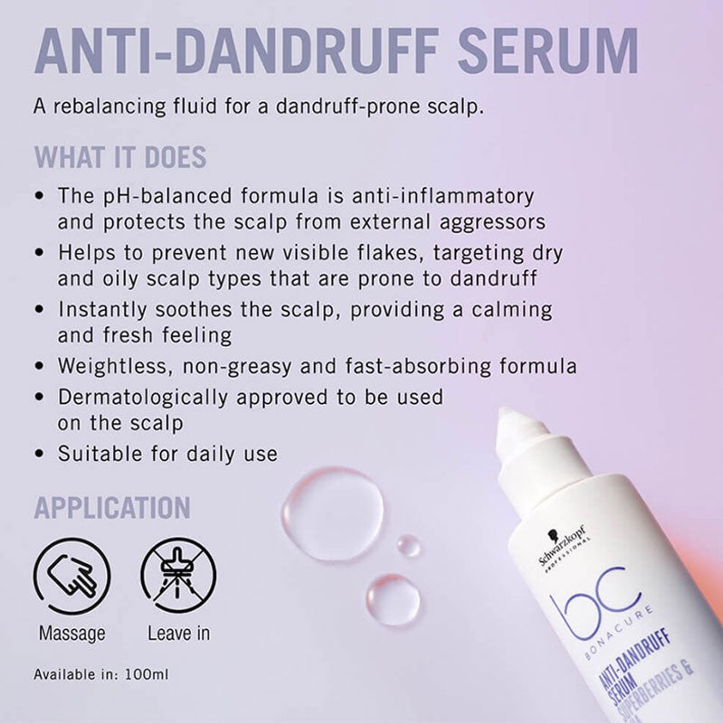 Bonacure Superberries And AHA Anti Dandruff Serum