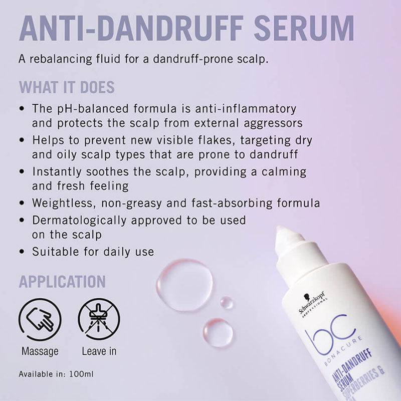 Bonacure Superberries And AHA Anti Dandruff Serum