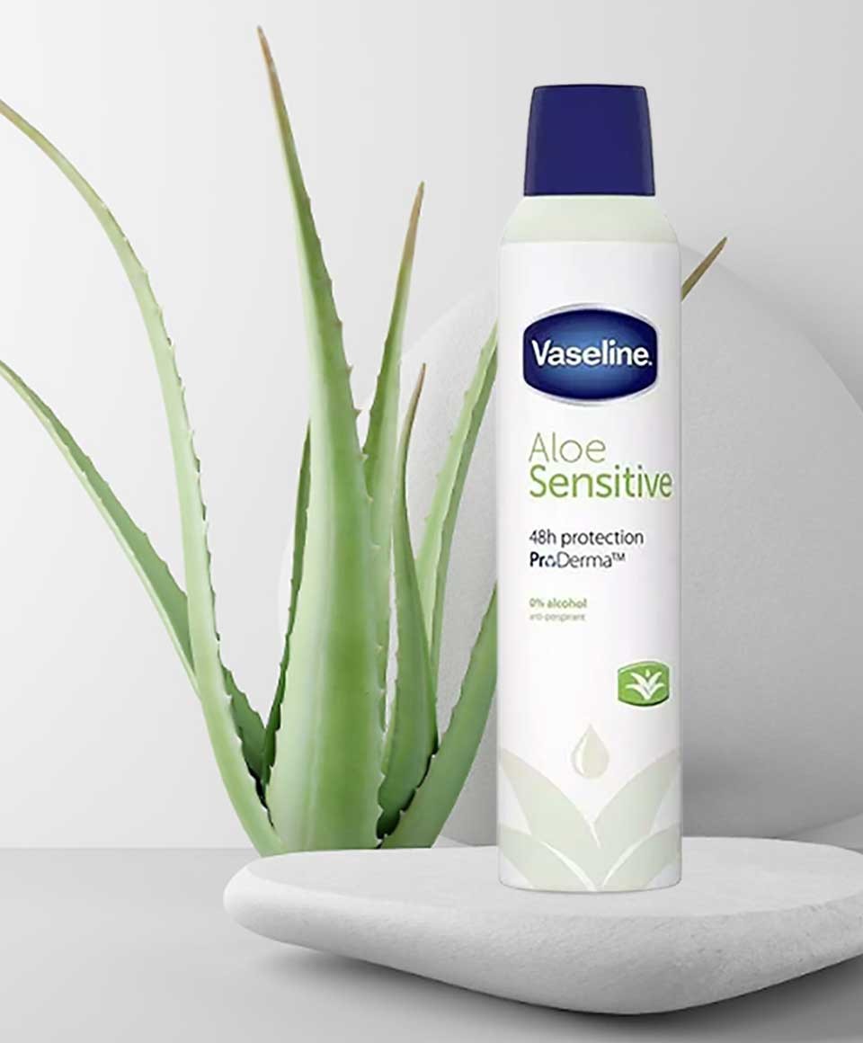 Vaseline Aloe Sensitive Anti perspirant Deodorant