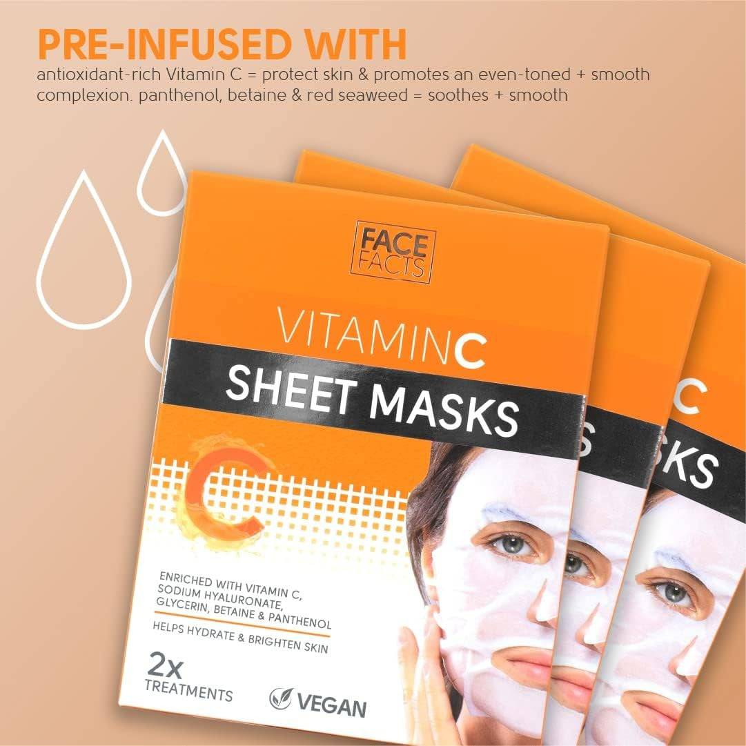 Face Facts Vitamin C Sheet Masks