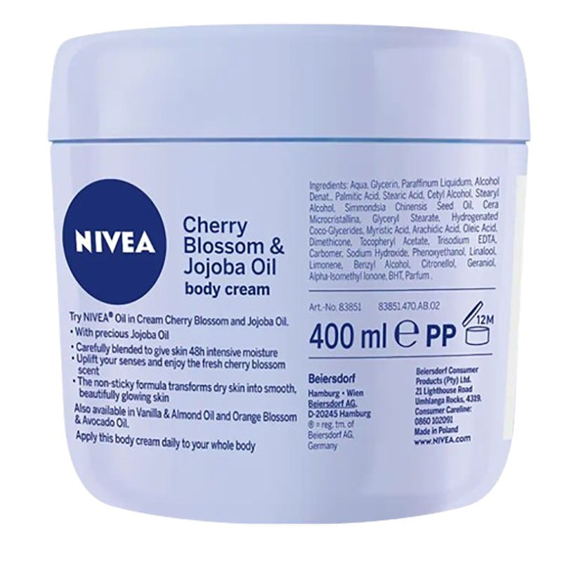 Nivea Cherry Blossom & Jojoba Oil Body Cream