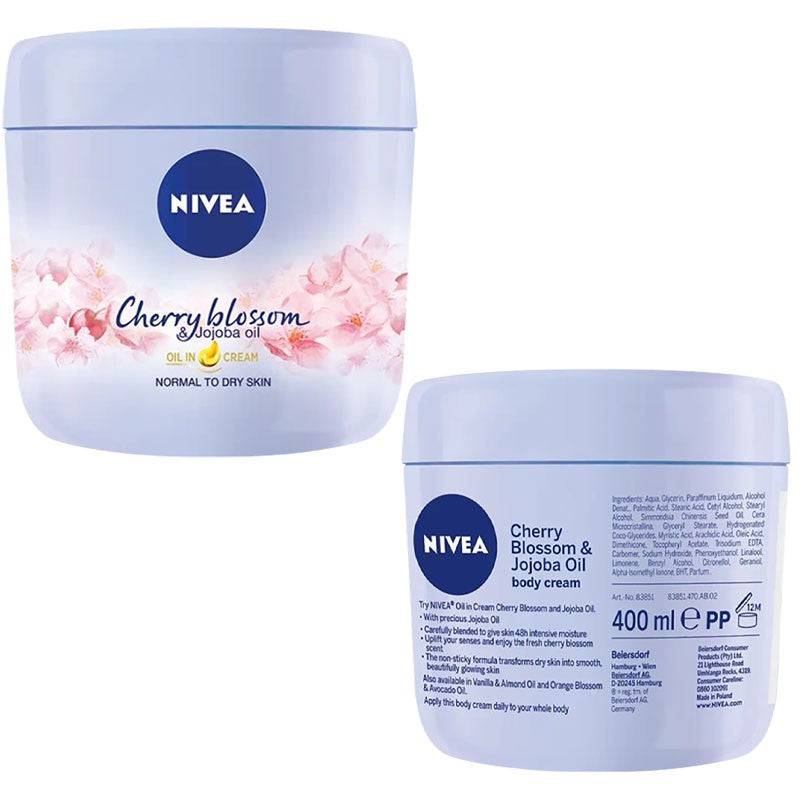 Nivea Cherry Blossom & Jojoba Oil Body Cream