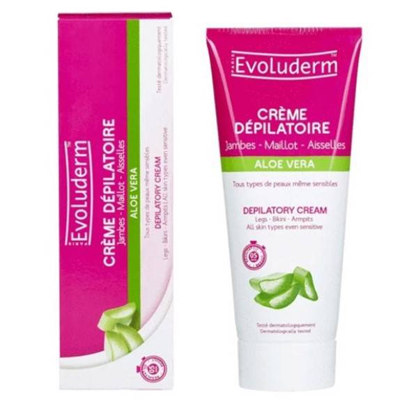 Evoluderm Aloe Vera Depilatory Cream