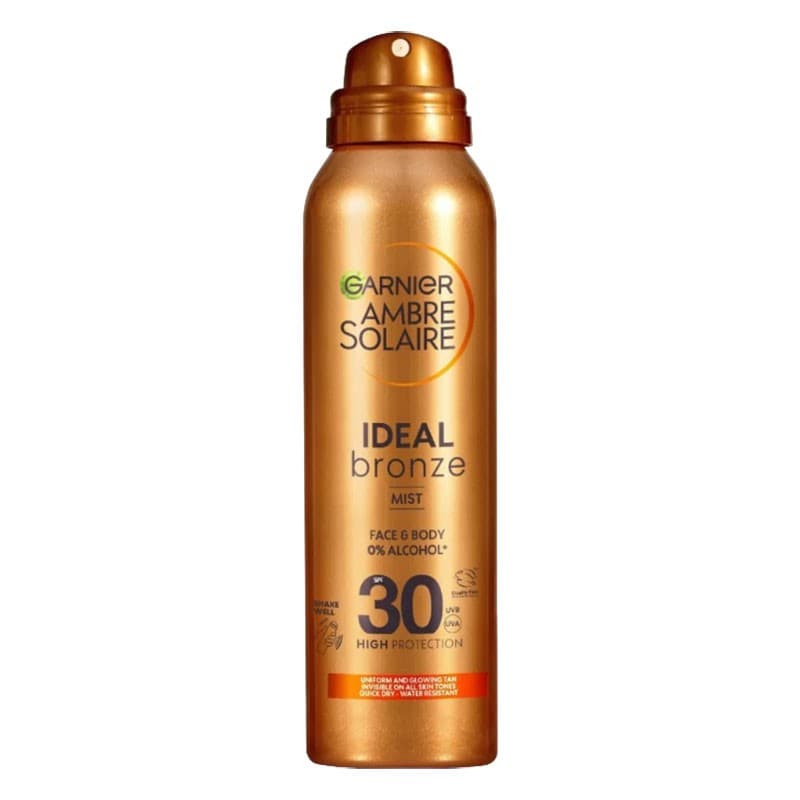 Garnier Ambre Solaire Ideal Bronze Face Body Mist 30 SPF