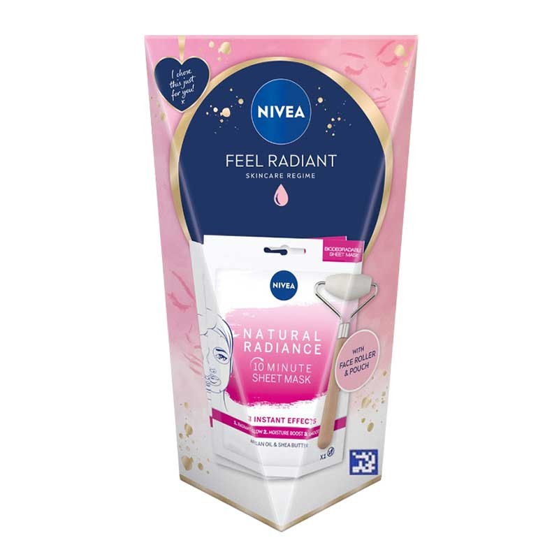 Nivea Feel Radiant Skincare Regime Sheet Mask