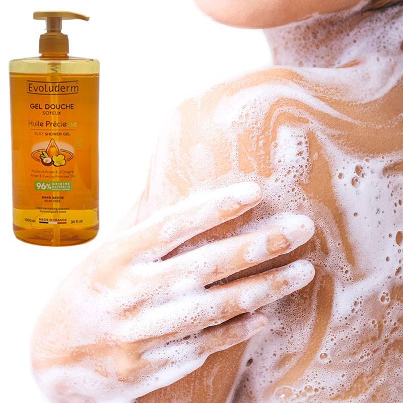 Evoluderm Argan Silky Shower Gel
