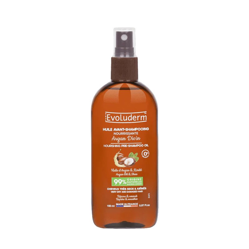 Evoluderm Argan Divin Nourishing Pre Shampoo Oil