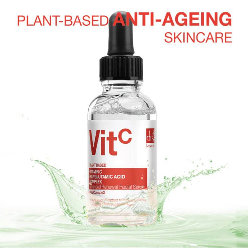 Dr Botanicals Vit C Polyglutamic Acid Advanced Renewal Facial Serum