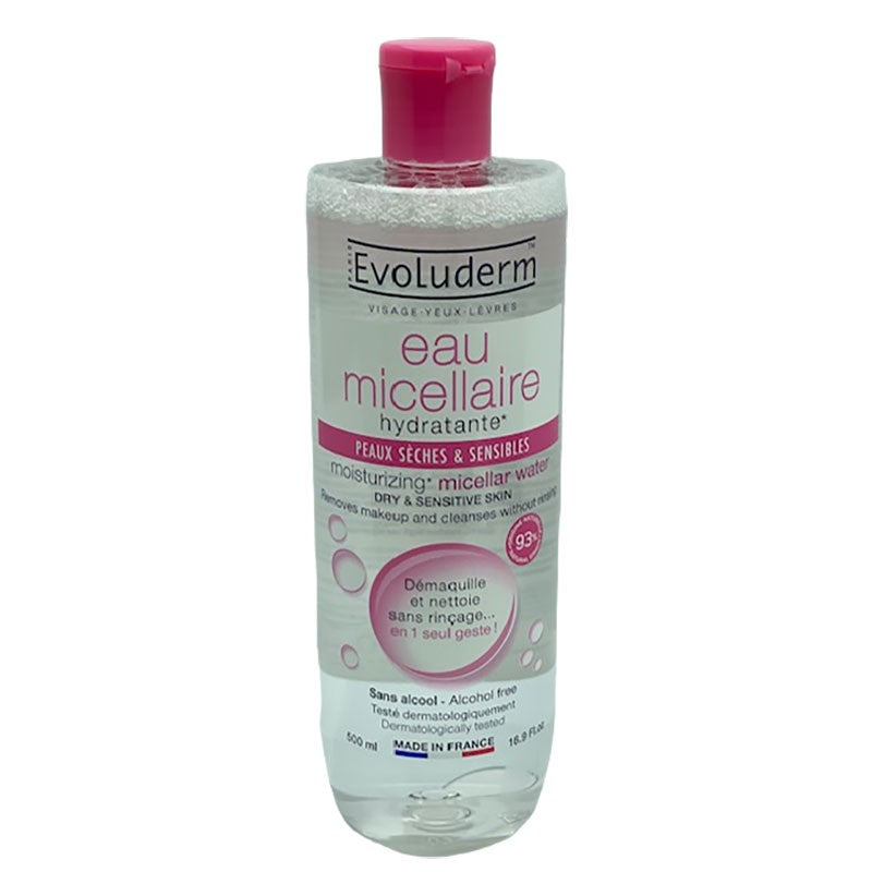 Evoluderm Sensitive Skin Micellar Cleansing Water