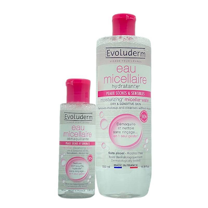 Evoluderm Sensitive Skin Micellar Cleansing Water