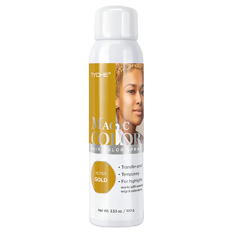 NICKA K NEWYORK Tyche Magic Color Hair Color Spray Gold