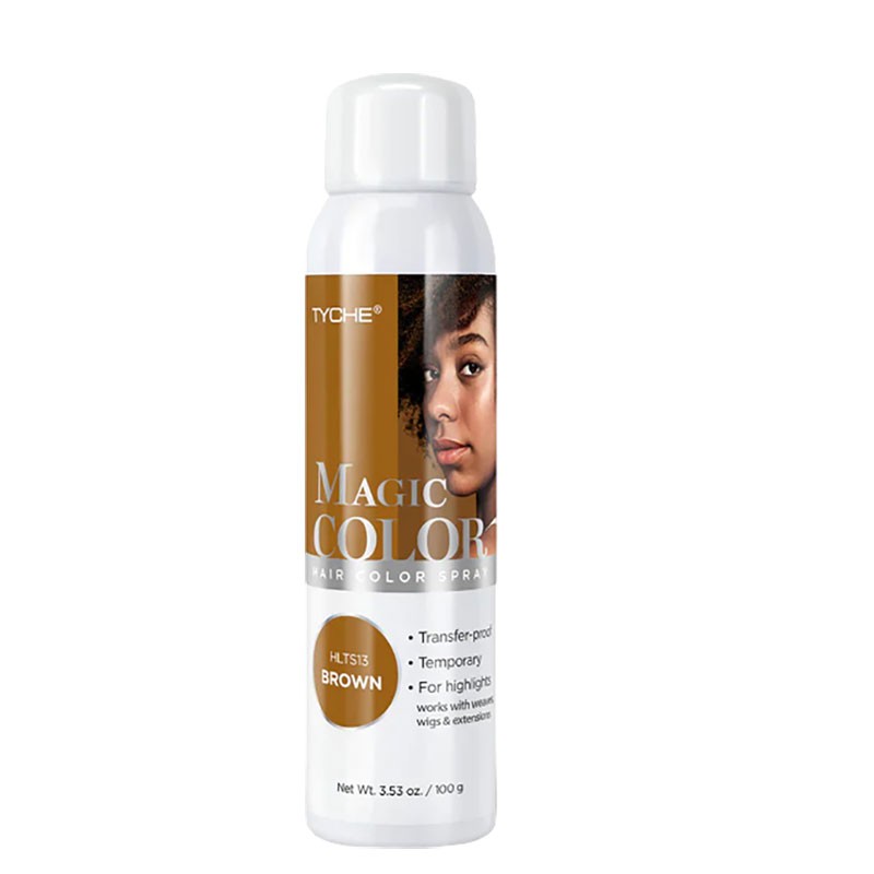 NICKA K NEWYORK Tyche Magic Color Hair Color Spray Brown