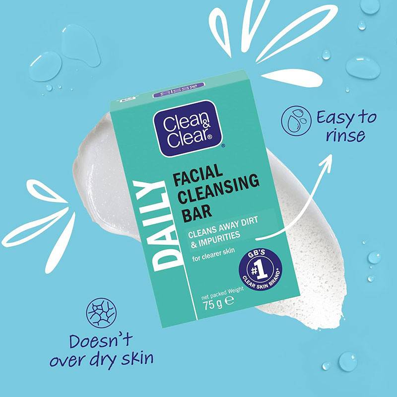 Johnson And Johnson Clean And Clear Facial Cleansing Bar