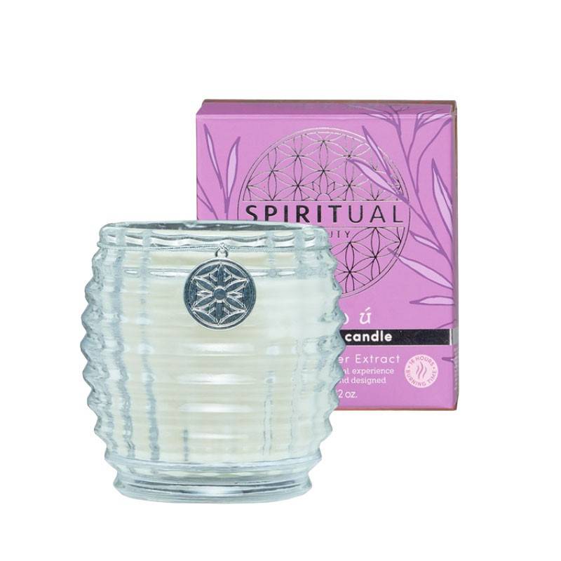 Spiritual Beauty Iris Flower Extract Scented Soy Candle