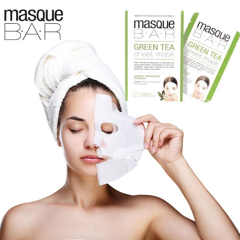 Masque Bar Masque en tissu au thé vert