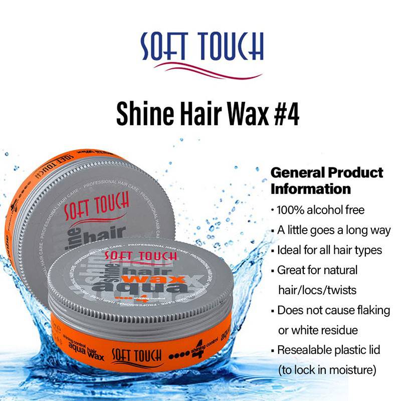Soft Touch Shining Control Aqua 4 Haarwachs