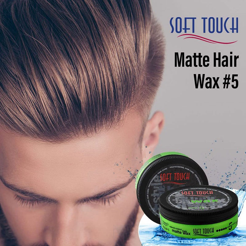 Soft Touch Natural Control Matte 5 Hair Wax