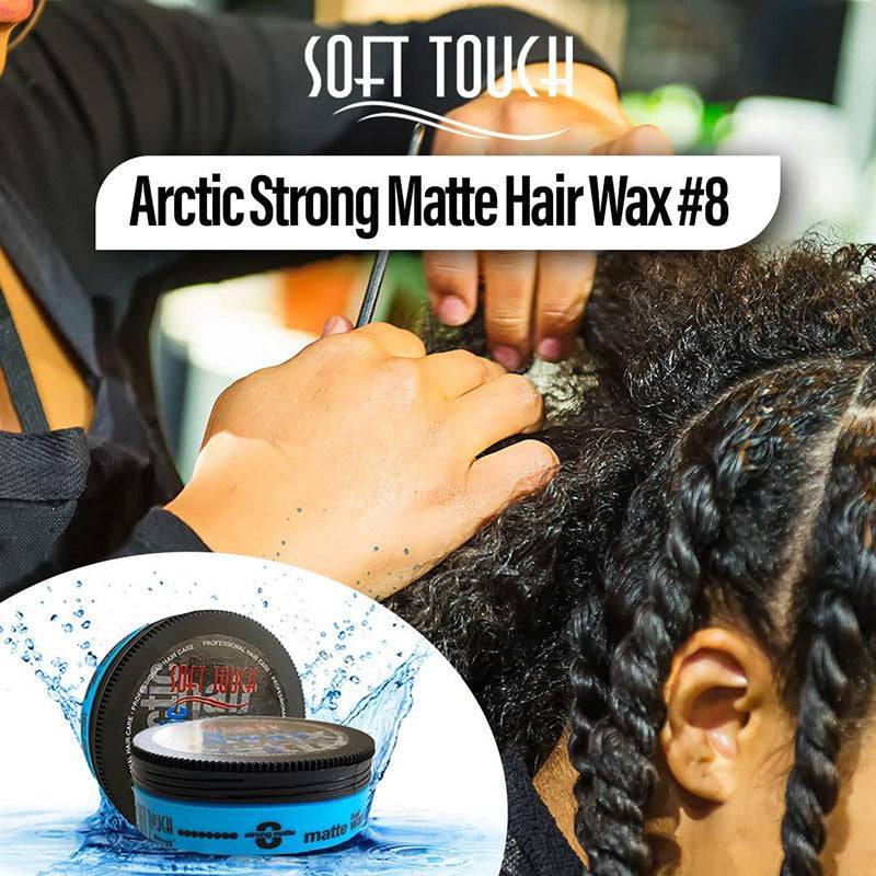 Soft Touch Arctic Strong Matte 8 Haarwachs