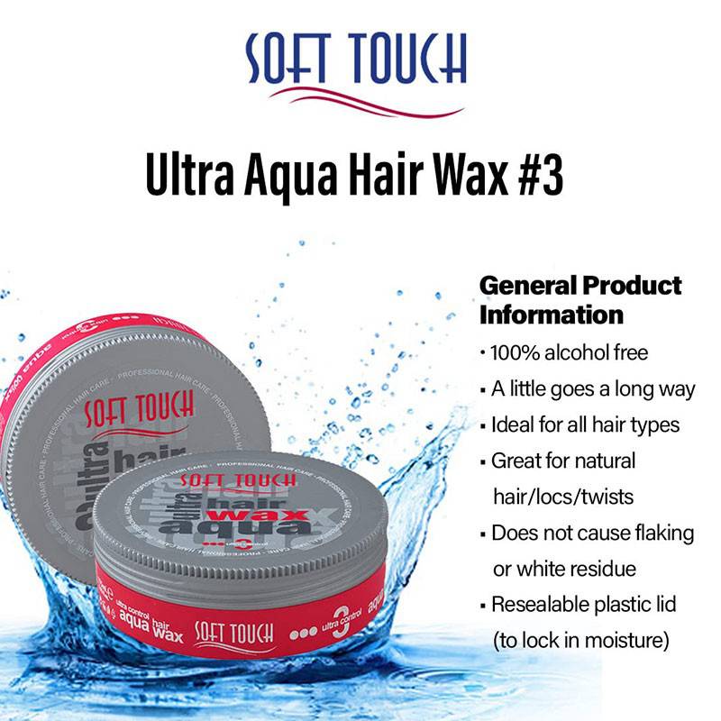 Soft Touch Ultra Control Aqua 3 Hair Wax