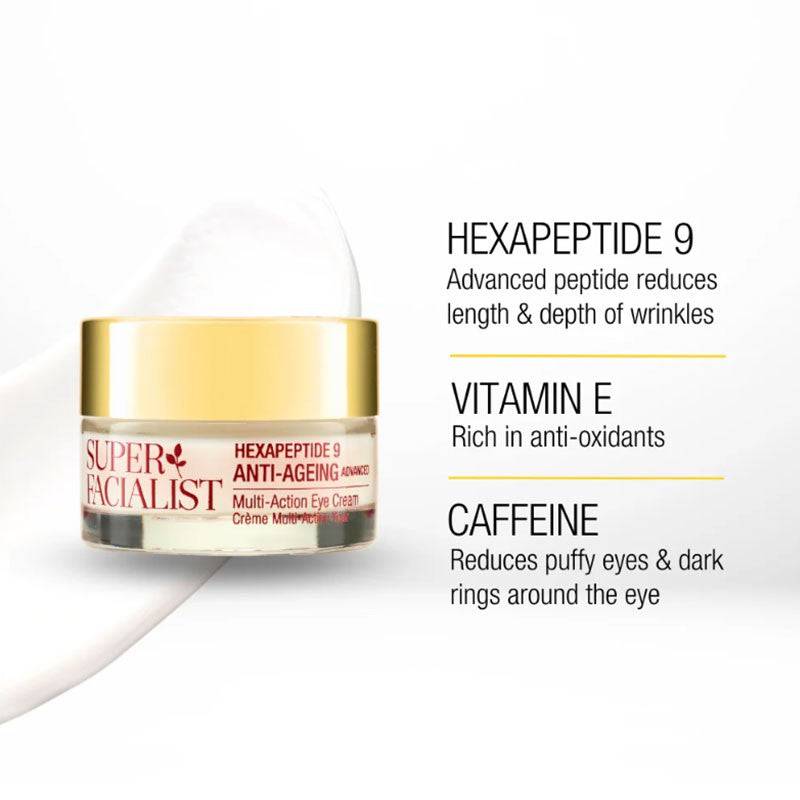 Super Facialist Hexapeptide 9 Anti-Aging Augencreme