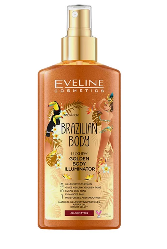 Eveline Brazilian Body Luxury Golden Body Illuminator