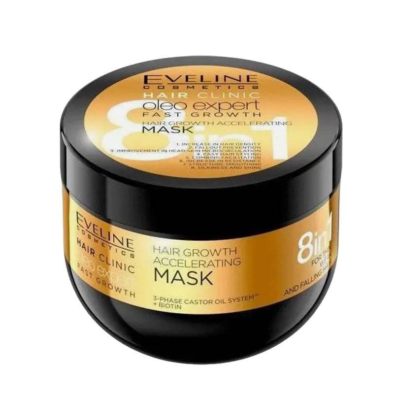 Eveline Hair Clinic Oleo Expert 8 In 1 Micellar Hair Growth Mask