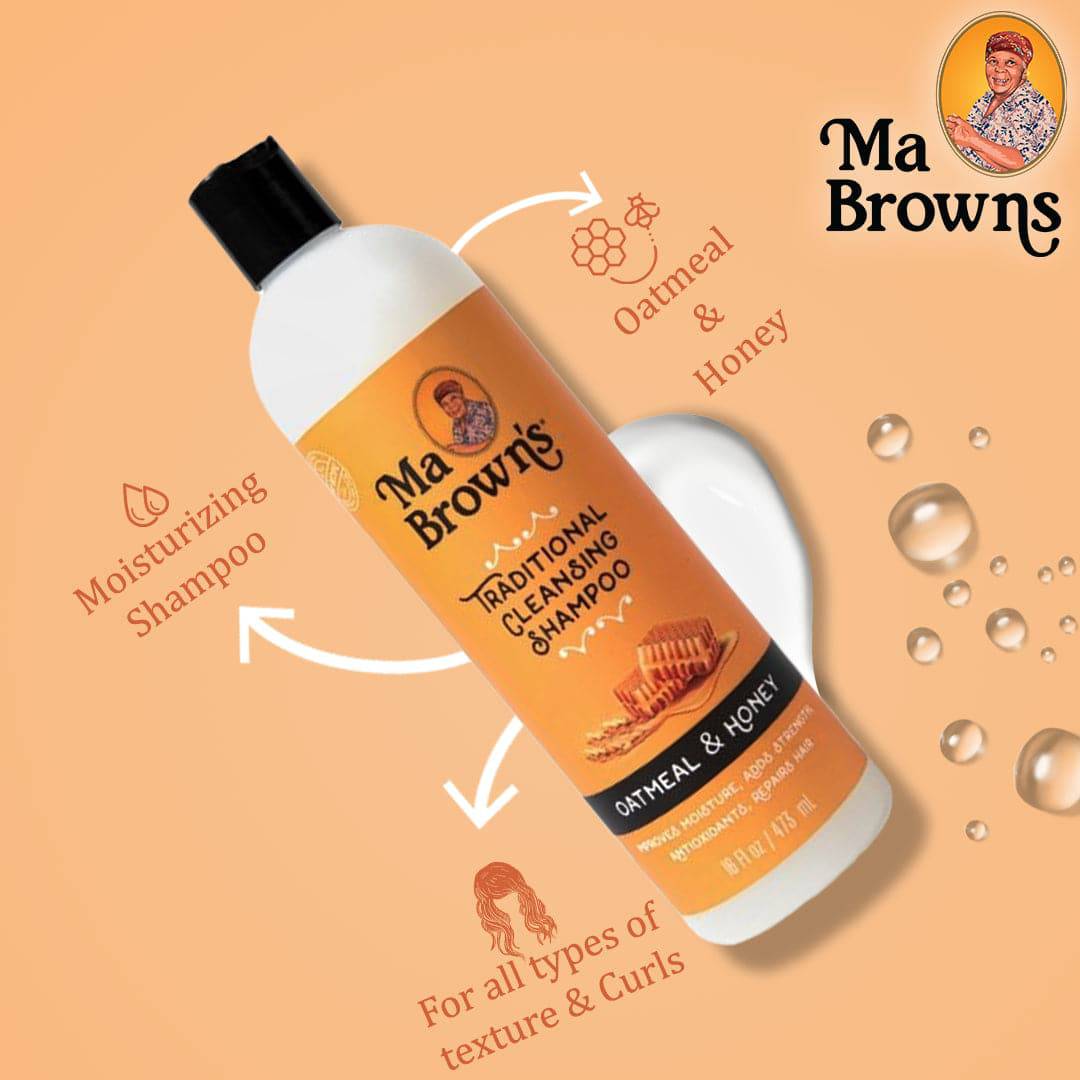 Traditional Cleansing Shampoo With Oatmeal And Honey