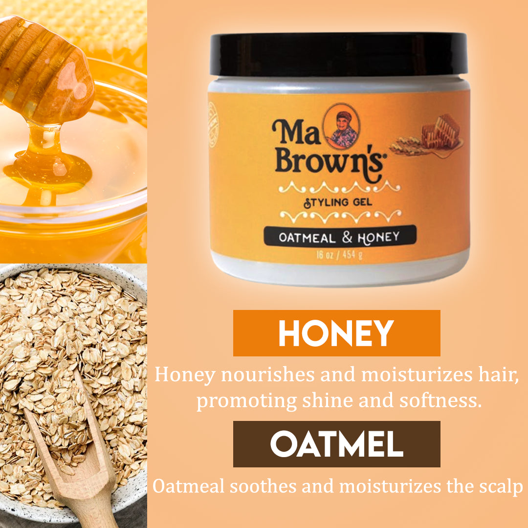 Styling Gel With Oatmeal And Honey