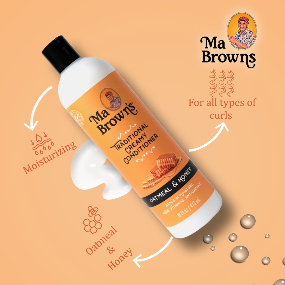 Traditional Creamy Conditioner With Oatmeal And Honey