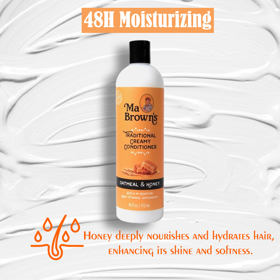 Traditional Creamy Conditioner With Oatmeal And Honey