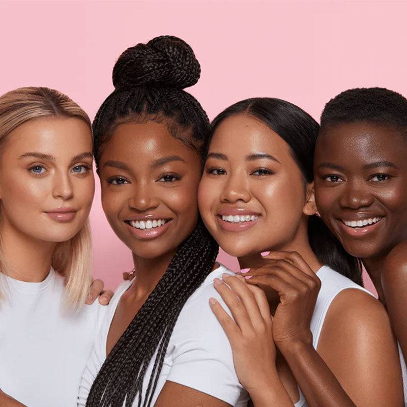 Barry M Fresh Face Liquid Foundation for face makeup, showing the foundation bottle with a pump dispenser and light beige color.