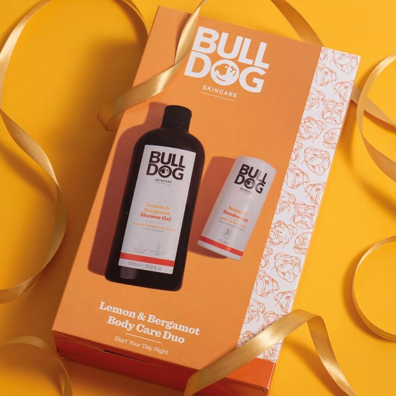 Bulldog Lemon & Bergamot Start Your Day Bodycare Duo