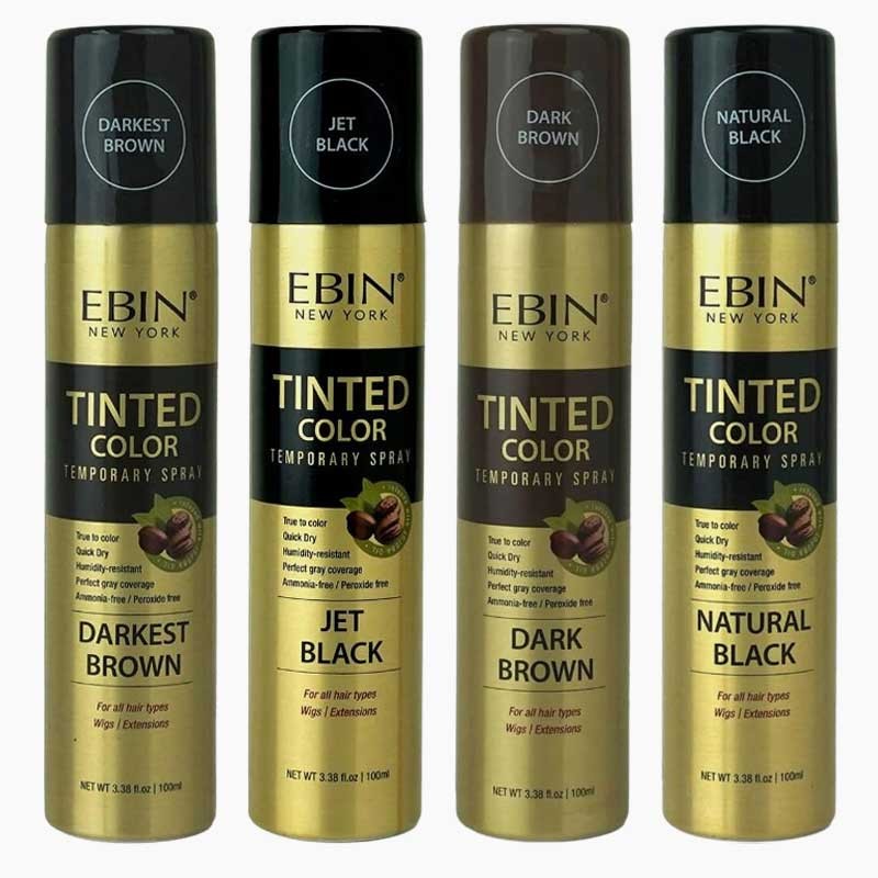 EBIN New York Tinted Color Temporary Spray