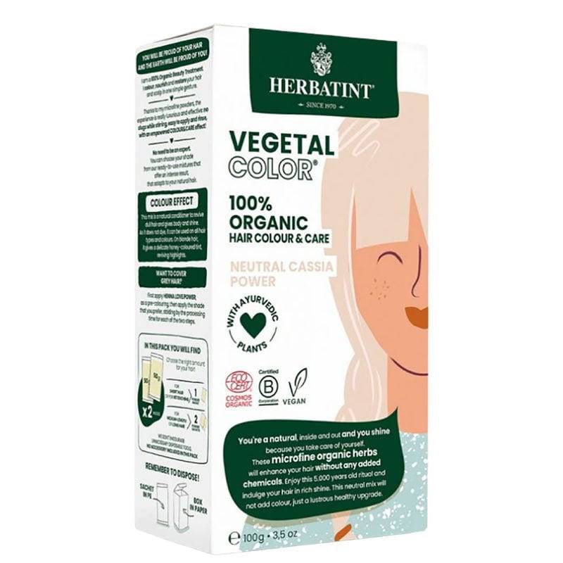 Herbatint Coloration Végétale Bio Neutre Cassia Power
