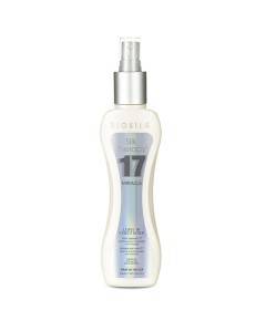 Farouk Systems Biosilk Silk Therapy 17 Miracle Leave-In Conditioner bottle, lightweight hair conditioner for smooth, shiny hair.