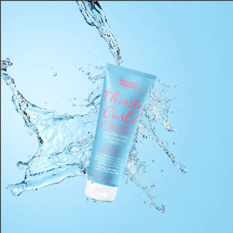 Umberto Giannini Thirsty Curls Moisture Surge Curl Hydrating Shampoo