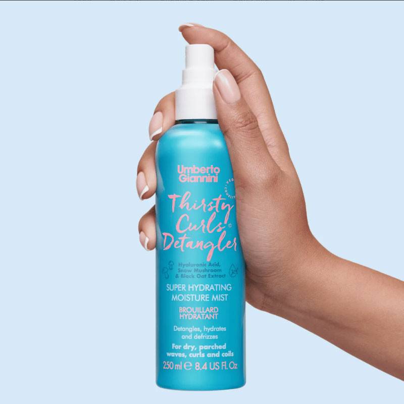 Umberto Giannini Thirsty Curls Detangler Super Hydrating Moisture Mist