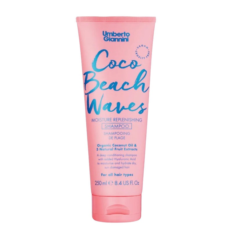Umberto Giannini Coco Beach Waves Feuchtigkeitsspendendes Shampoo