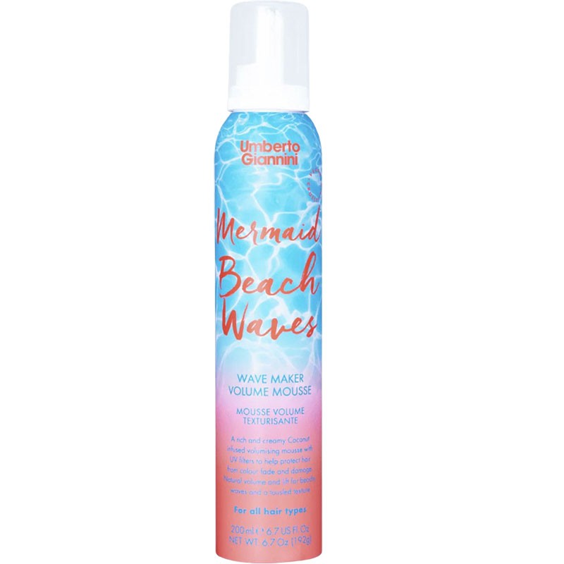 Umberto Giannini Mermaid Beach Waves Maker Volume Mousse