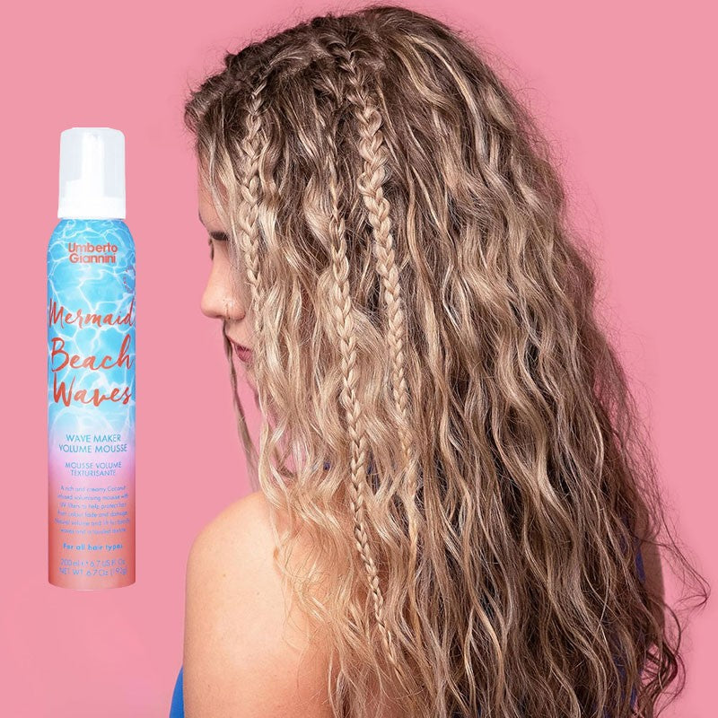 Umberto Giannini Mermaid Beach Waves Maker Volume Mousse