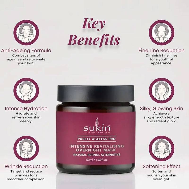 Sukin Purely Ageless Pro Intensive Revitalisierende Nachtmaske