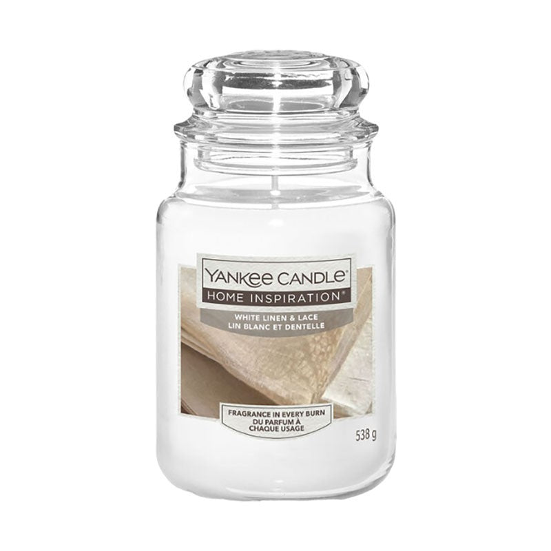 Yankee Candle Home Inspiration White Linen Lace