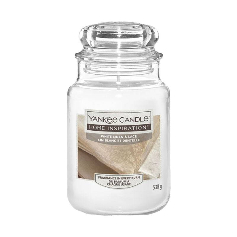 Yankee Candle Inspiration Maison Dentelle de Lin Blanc