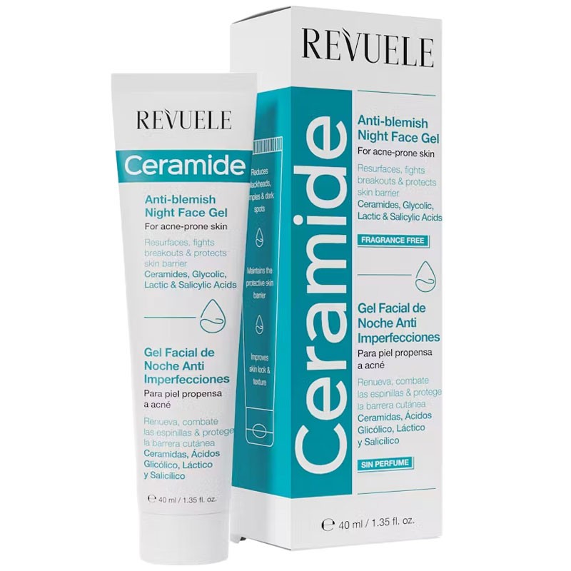 Revuele Ceramide Anti Blemish Night Face Gel