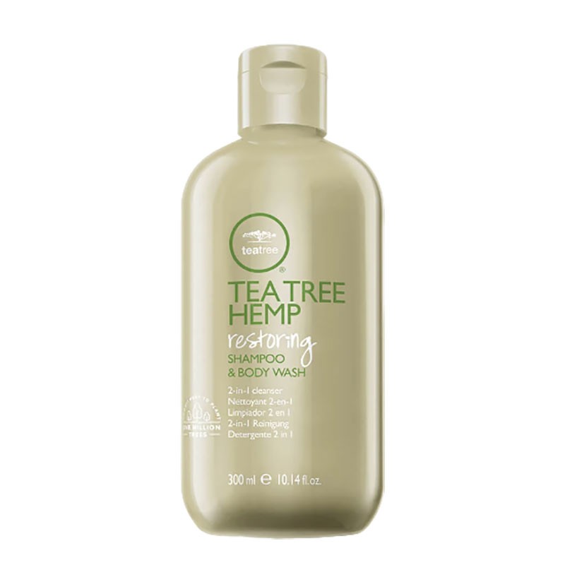 Paul Mitchell Tea Tree Hemp Restoring Shampoo And Body Wash