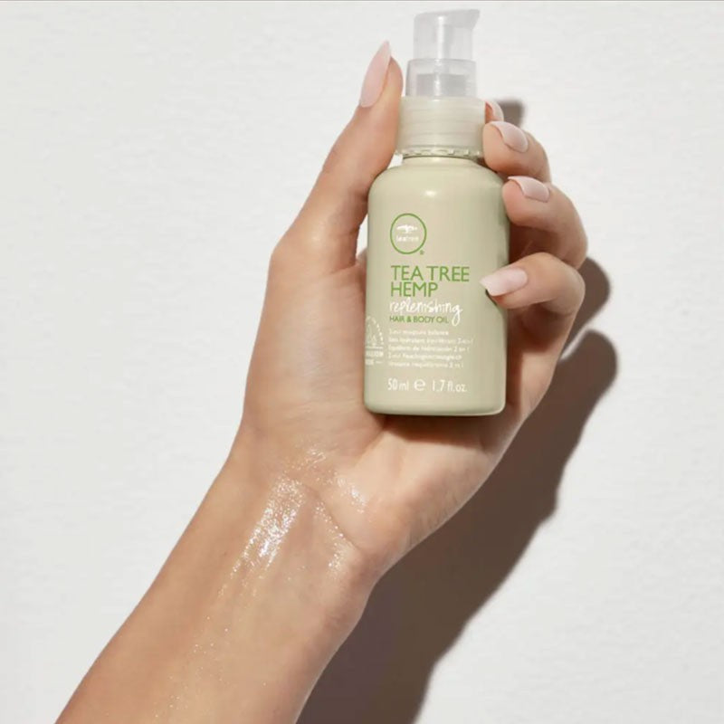 Paul Mitchell Tea Tree Hemp Replenishing Hair And Body Oil