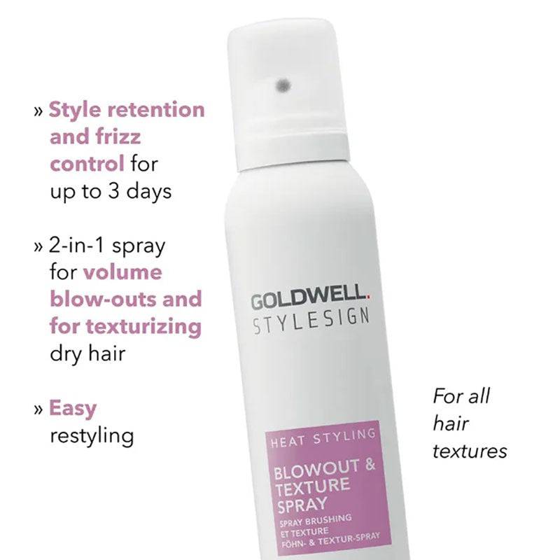 Goldwell Style Sign Heat Styling Blowout And Texture Spray