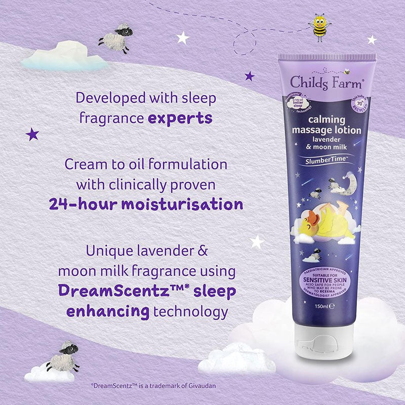 Calming Massage Lotion Lavender & Moon Milk
